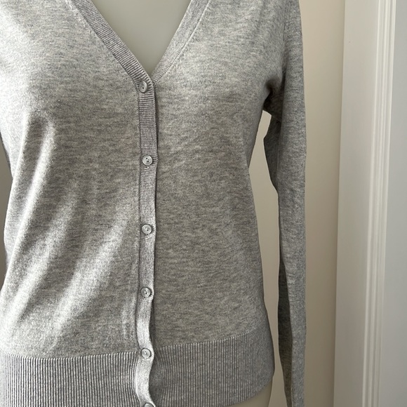 LOFT light weight button up cardigan 100% cotton - Picture 2 of 5